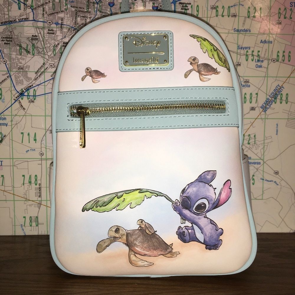 Loungefly stitch mini backpack